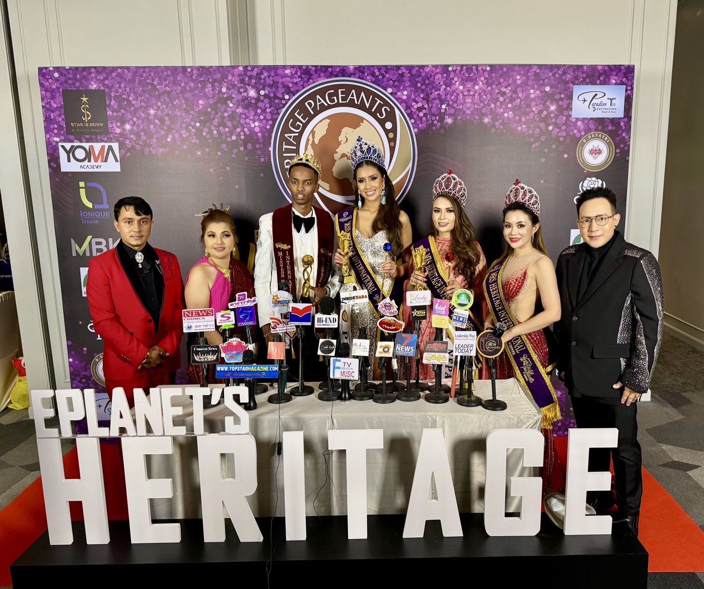 Closing beautifully!! Heritage Pageants 2024, a stage for celebrating cultural diversity and international traditions
